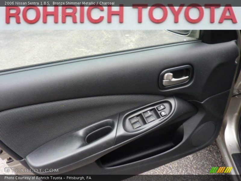 Bronze Shimmer Metallic / Charcoal 2006 Nissan Sentra 1.8 S