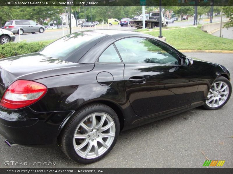 Black / Black 2005 Mercedes-Benz SLK 350 Roadster