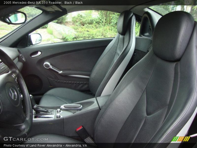 Black / Black 2005 Mercedes-Benz SLK 350 Roadster