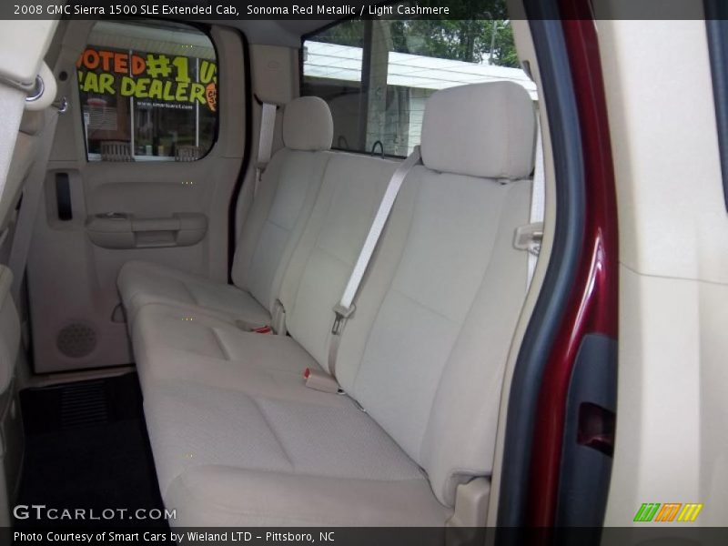 Sonoma Red Metallic / Light Cashmere 2008 GMC Sierra 1500 SLE Extended Cab