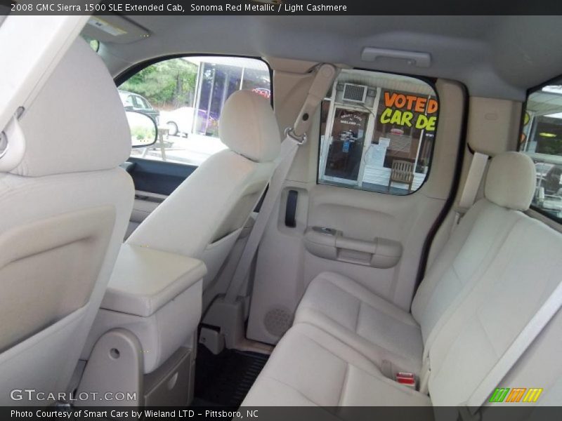 Sonoma Red Metallic / Light Cashmere 2008 GMC Sierra 1500 SLE Extended Cab