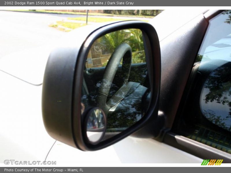 Bright White / Dark Slate Gray 2002 Dodge Ram 1500 Sport Quad Cab 4x4