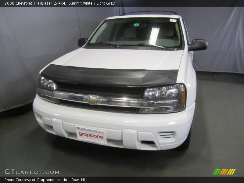 Summit White / Light Gray 2008 Chevrolet TrailBlazer LS 4x4