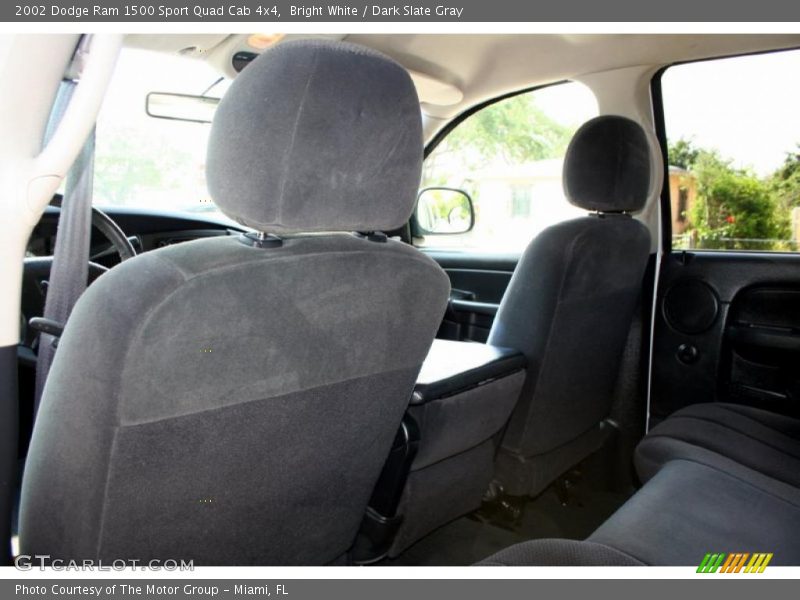 Bright White / Dark Slate Gray 2002 Dodge Ram 1500 Sport Quad Cab 4x4