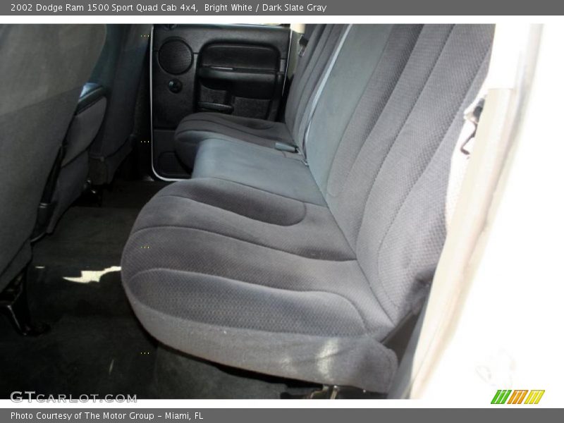 Bright White / Dark Slate Gray 2002 Dodge Ram 1500 Sport Quad Cab 4x4