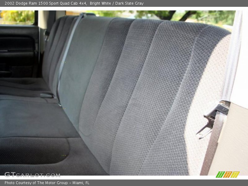 Bright White / Dark Slate Gray 2002 Dodge Ram 1500 Sport Quad Cab 4x4