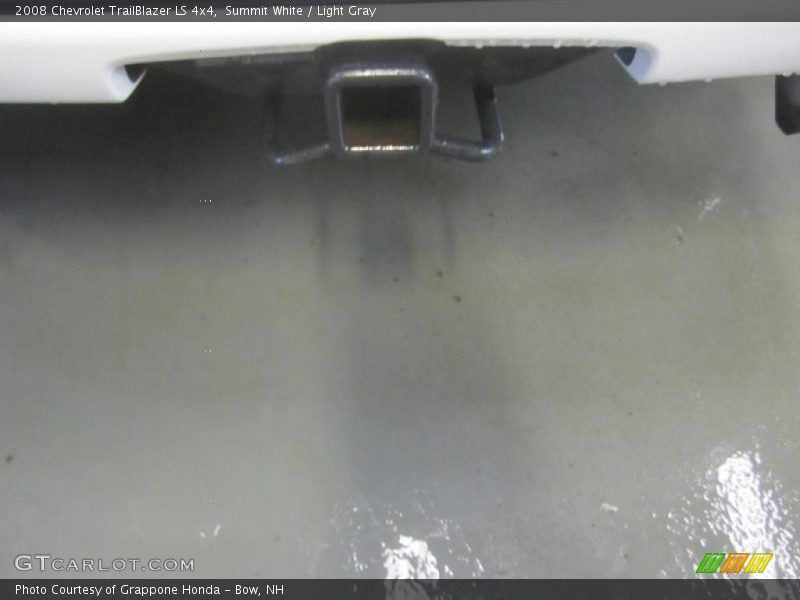 Summit White / Light Gray 2008 Chevrolet TrailBlazer LS 4x4