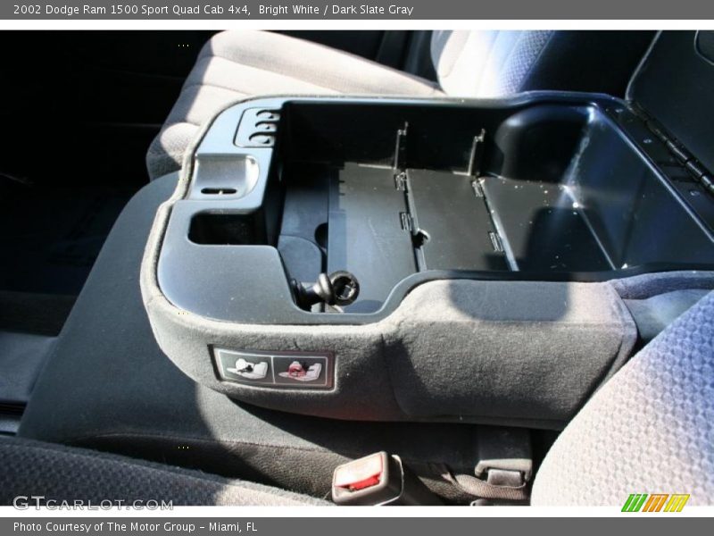 Bright White / Dark Slate Gray 2002 Dodge Ram 1500 Sport Quad Cab 4x4