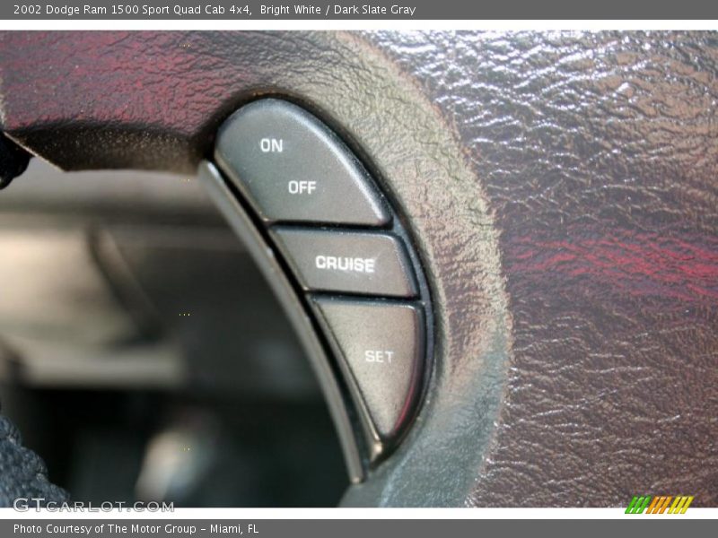 Bright White / Dark Slate Gray 2002 Dodge Ram 1500 Sport Quad Cab 4x4