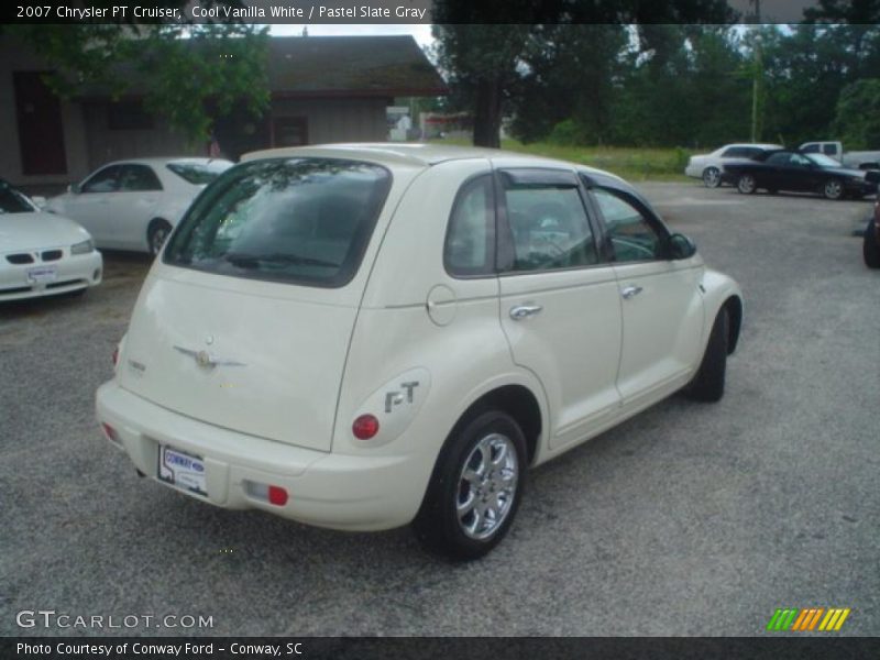 Cool Vanilla White / Pastel Slate Gray 2007 Chrysler PT Cruiser