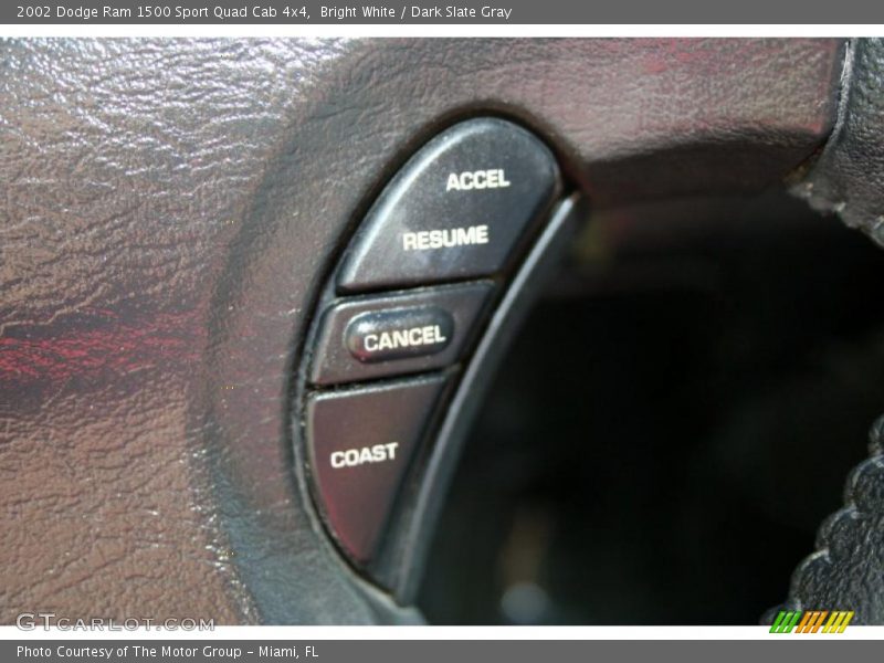 Bright White / Dark Slate Gray 2002 Dodge Ram 1500 Sport Quad Cab 4x4