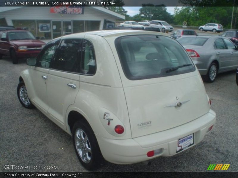 Cool Vanilla White / Pastel Slate Gray 2007 Chrysler PT Cruiser