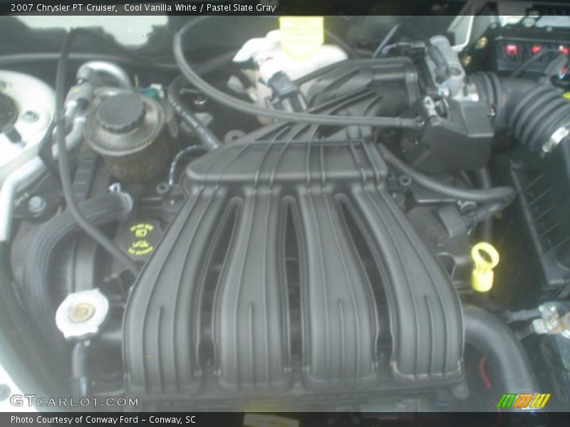 Cool Vanilla White / Pastel Slate Gray 2007 Chrysler PT Cruiser