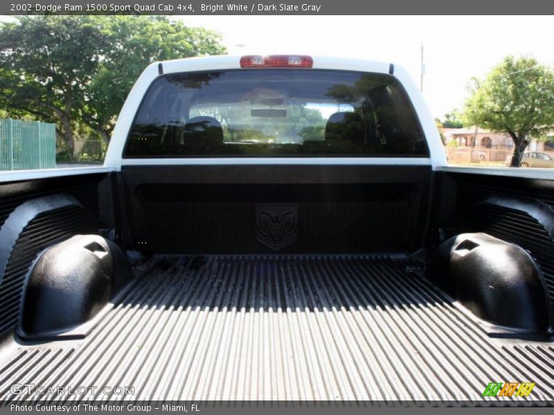 Bright White / Dark Slate Gray 2002 Dodge Ram 1500 Sport Quad Cab 4x4
