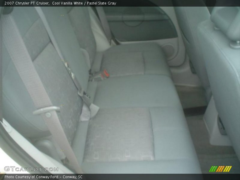 Cool Vanilla White / Pastel Slate Gray 2007 Chrysler PT Cruiser