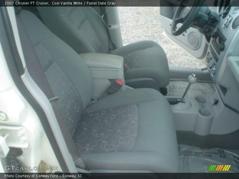 Cool Vanilla White / Pastel Slate Gray 2007 Chrysler PT Cruiser