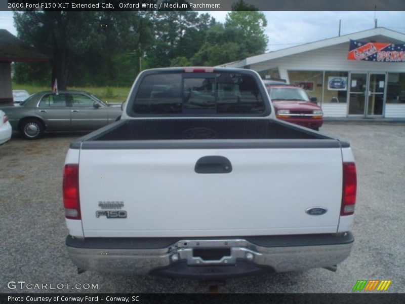 Oxford White / Medium Parchment 2000 Ford F150 XLT Extended Cab