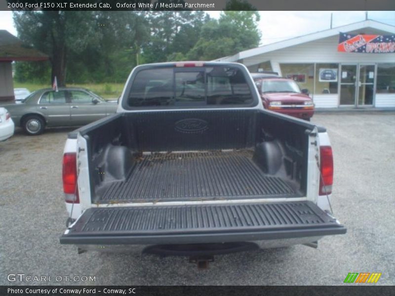 Oxford White / Medium Parchment 2000 Ford F150 XLT Extended Cab