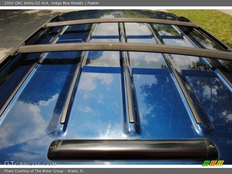Indigo Blue Metallic / Pewter 2000 GMC Jimmy SLS 4x4