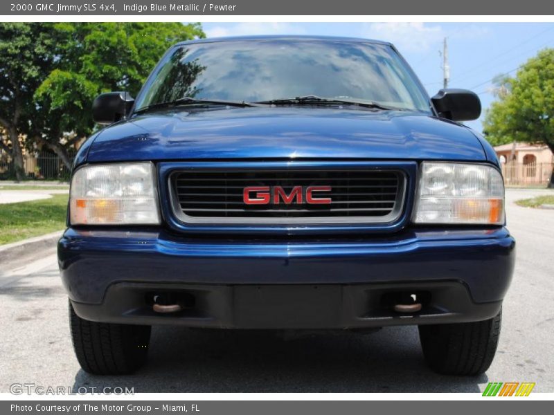 Indigo Blue Metallic / Pewter 2000 GMC Jimmy SLS 4x4