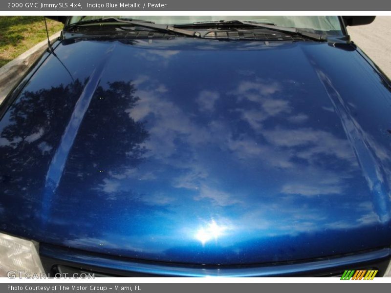 Indigo Blue Metallic / Pewter 2000 GMC Jimmy SLS 4x4