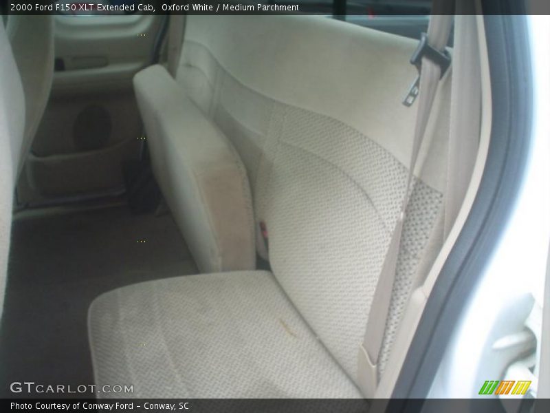 Oxford White / Medium Parchment 2000 Ford F150 XLT Extended Cab