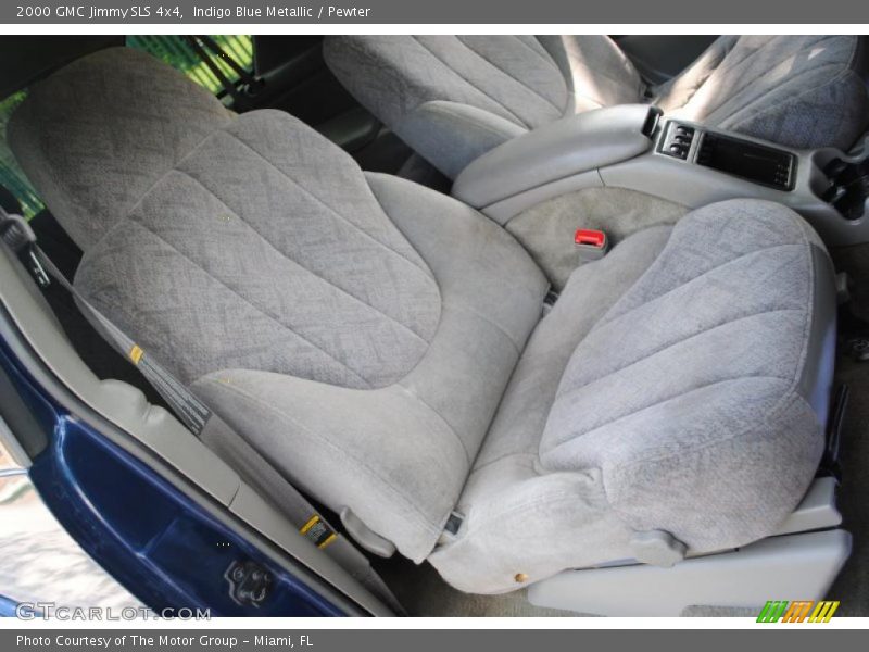 Indigo Blue Metallic / Pewter 2000 GMC Jimmy SLS 4x4