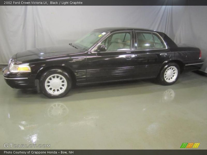 Black / Light Graphite 2002 Ford Crown Victoria LX