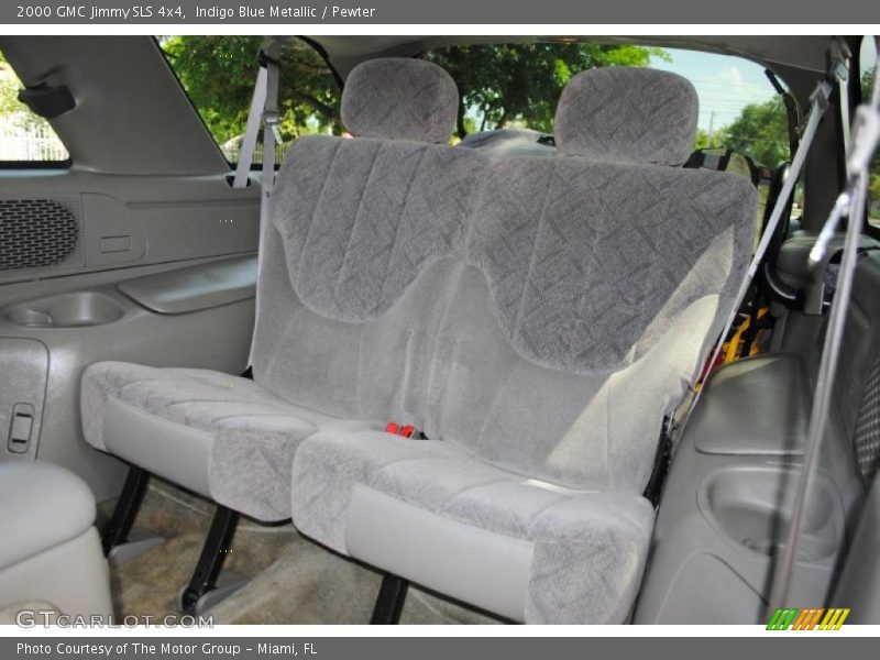 Indigo Blue Metallic / Pewter 2000 GMC Jimmy SLS 4x4