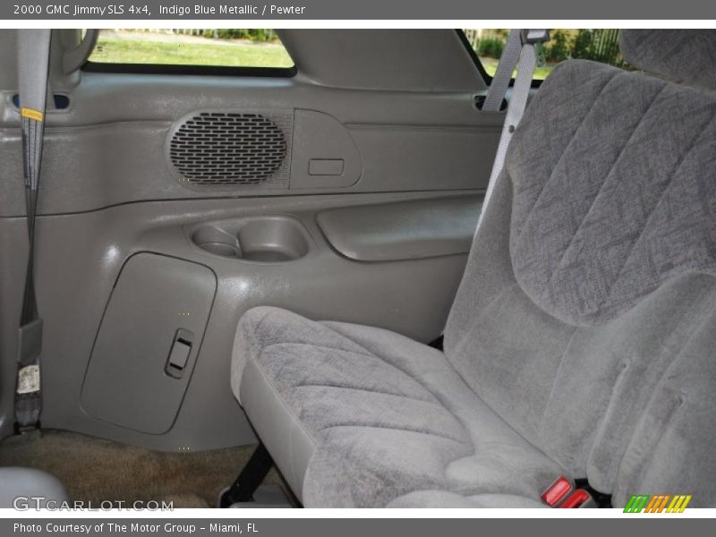 Indigo Blue Metallic / Pewter 2000 GMC Jimmy SLS 4x4