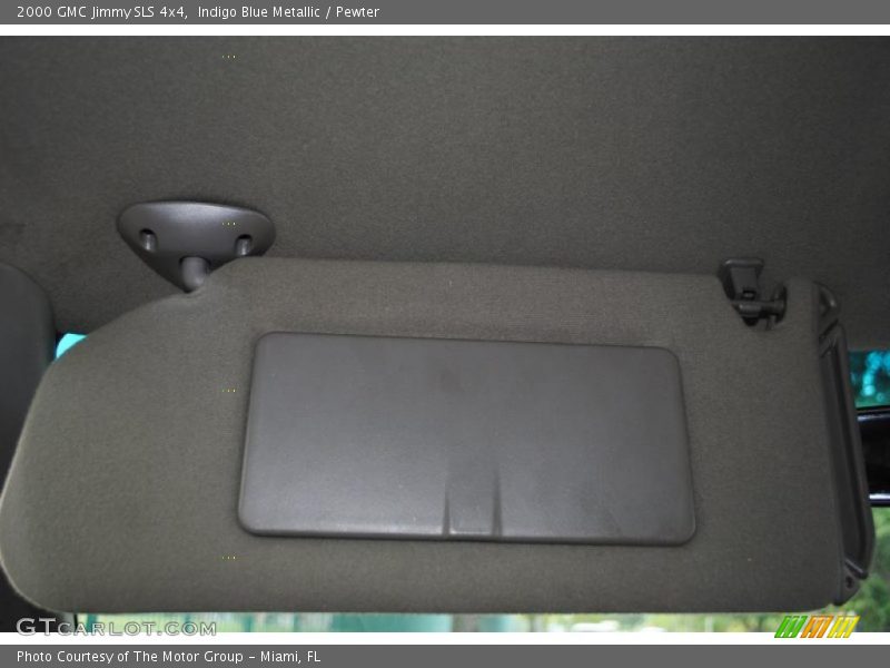 Indigo Blue Metallic / Pewter 2000 GMC Jimmy SLS 4x4