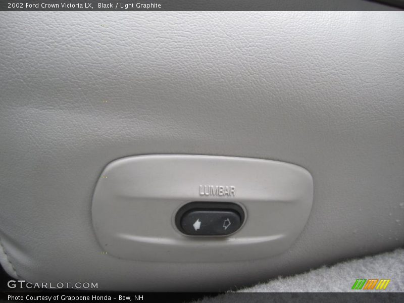 Black / Light Graphite 2002 Ford Crown Victoria LX