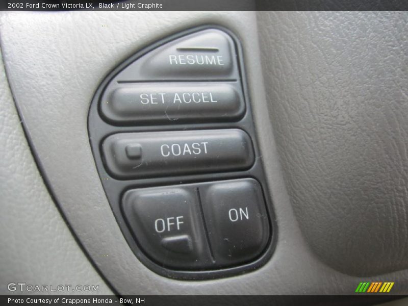 Black / Light Graphite 2002 Ford Crown Victoria LX