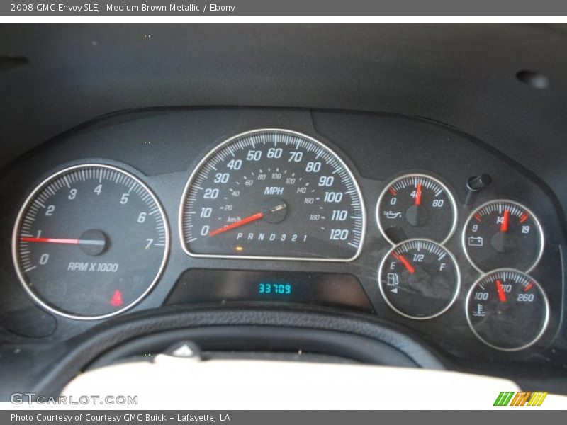 Medium Brown Metallic / Ebony 2008 GMC Envoy SLE