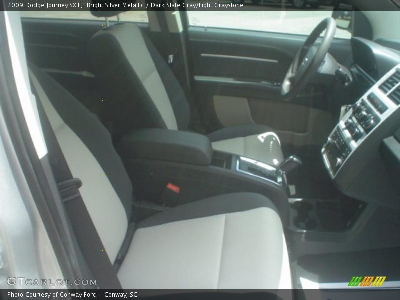 Bright Silver Metallic / Dark Slate Gray/Light Graystone 2009 Dodge Journey SXT