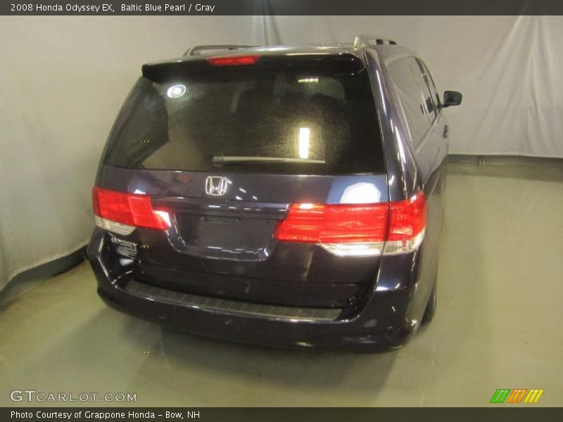 Baltic Blue Pearl / Gray 2008 Honda Odyssey EX