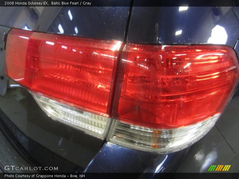 Baltic Blue Pearl / Gray 2008 Honda Odyssey EX
