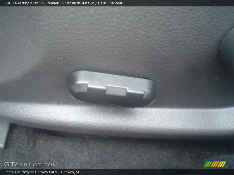 Silver Birch Metallic / Dark Charcoal 2008 Mercury Milan V6 Premier