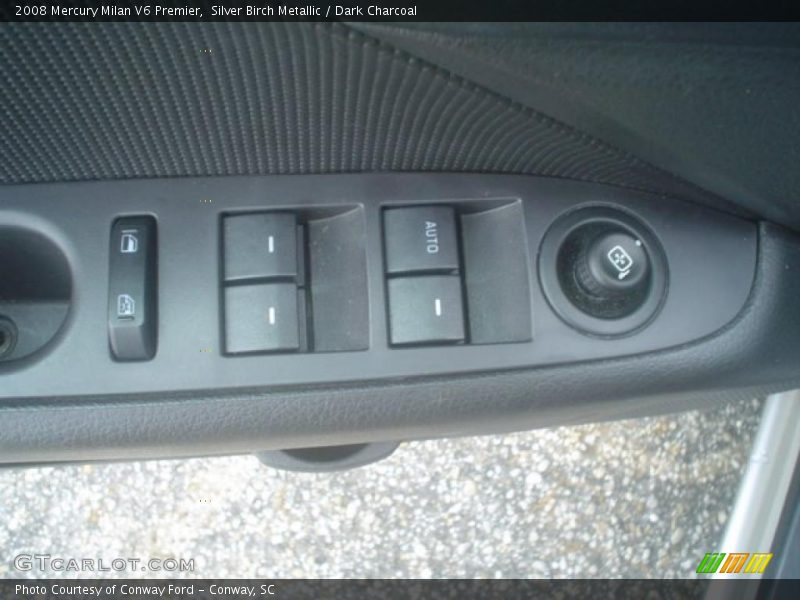 Silver Birch Metallic / Dark Charcoal 2008 Mercury Milan V6 Premier