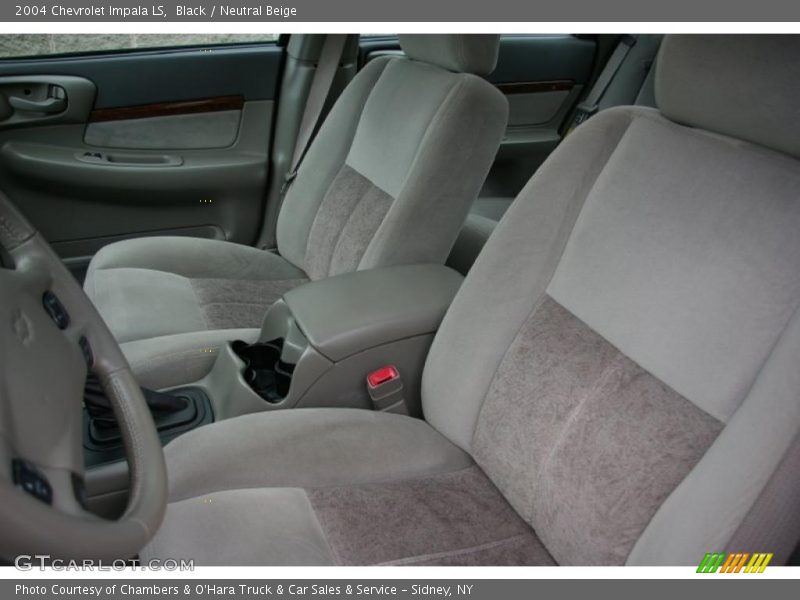 Black / Neutral Beige 2004 Chevrolet Impala LS
