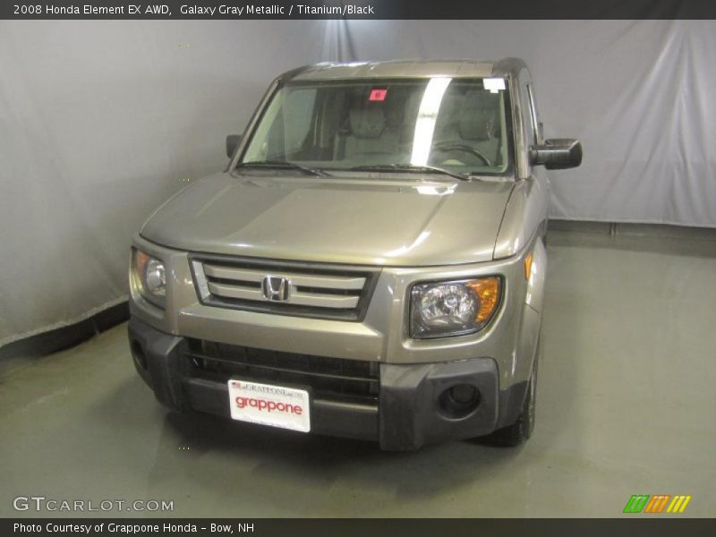 Galaxy Gray Metallic / Titanium/Black 2008 Honda Element EX AWD