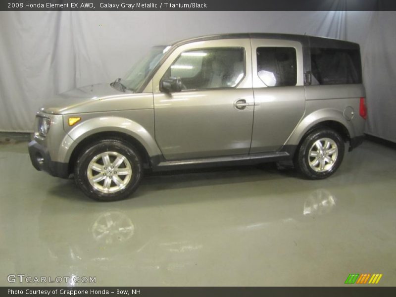 Galaxy Gray Metallic / Titanium/Black 2008 Honda Element EX AWD