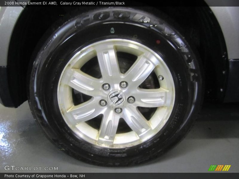 Galaxy Gray Metallic / Titanium/Black 2008 Honda Element EX AWD