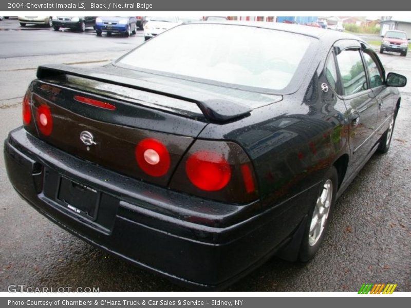 Black / Neutral Beige 2004 Chevrolet Impala LS