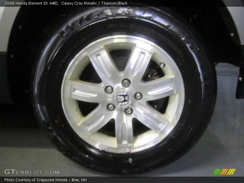 Galaxy Gray Metallic / Titanium/Black 2008 Honda Element EX AWD