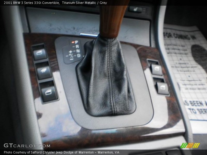 Titanium Silver Metallic / Grey 2001 BMW 3 Series 330i Convertible