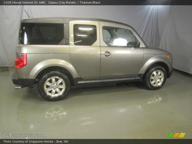Galaxy Gray Metallic / Titanium/Black 2008 Honda Element EX AWD