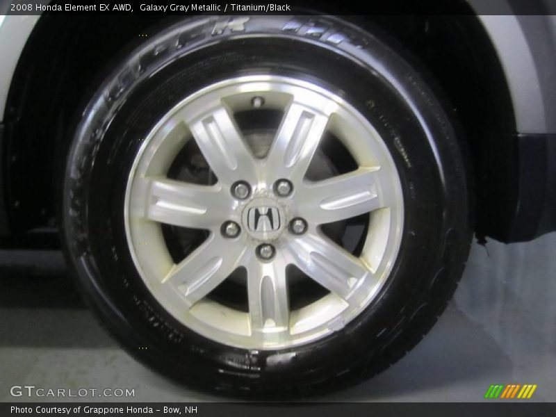 Galaxy Gray Metallic / Titanium/Black 2008 Honda Element EX AWD