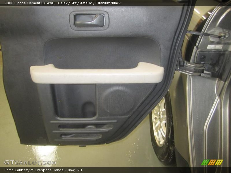 Galaxy Gray Metallic / Titanium/Black 2008 Honda Element EX AWD