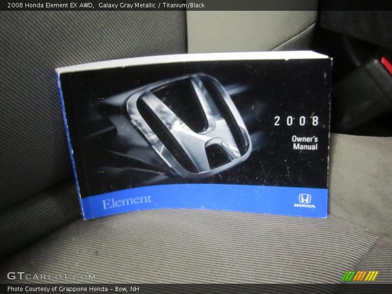 Galaxy Gray Metallic / Titanium/Black 2008 Honda Element EX AWD